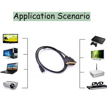 5 Psc DVI to HDMI Cable Suppor HDMI to DVI Audio and Video Cable 1.8 Meters for HDTV, DVD, Game Console HDMI Cable DVI to HDMI
5 Psc DVI to HDMI Cable Suppor HDMI to DVI Audio and Video Cable 1.8 Meters for HDTV, DVD, Game Console HDMI Cable DVI to HDMI