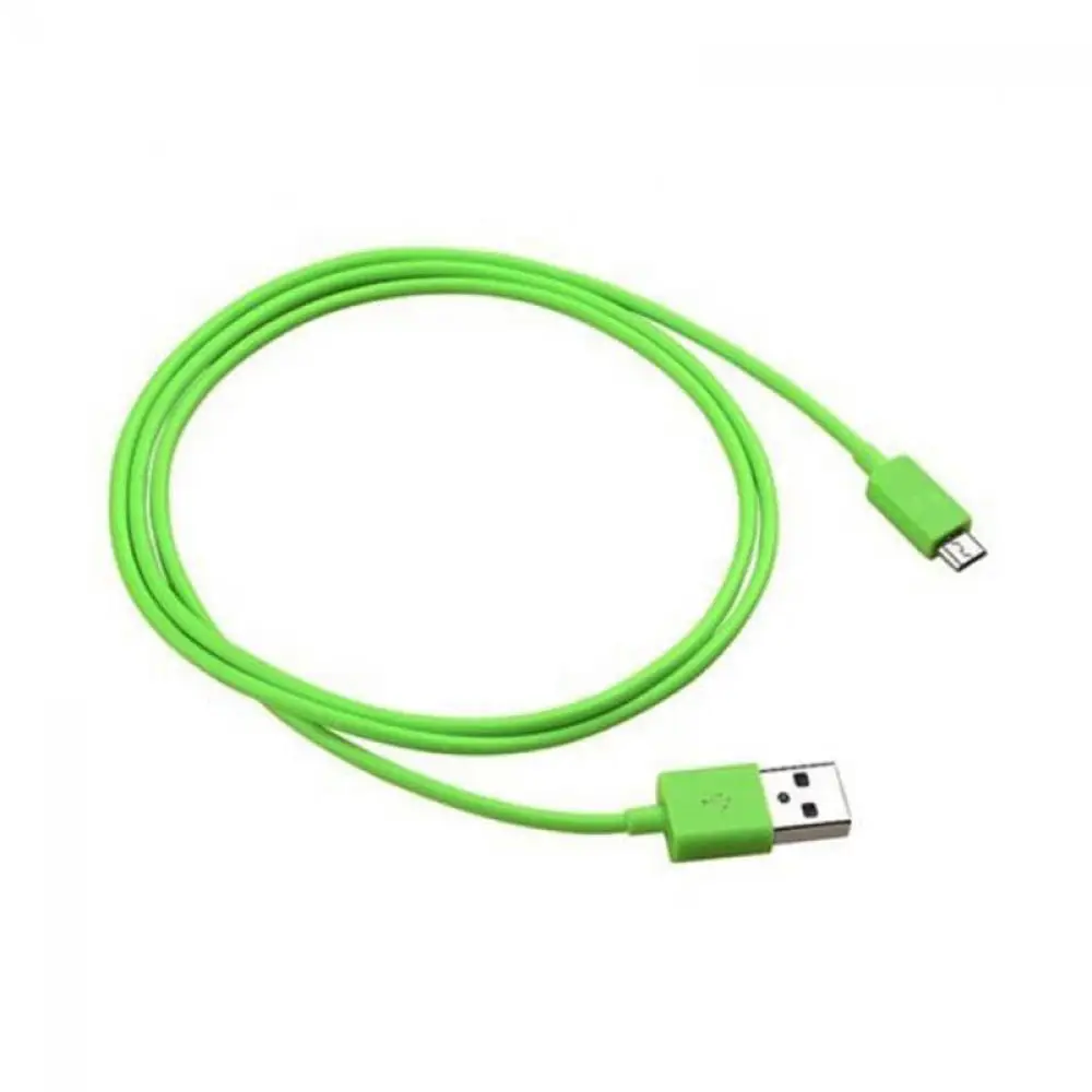 Universal Green 1M 3FT Micro USB Charger Charging Sync Data Cable for Cell Phone for Samsung Galaxy for Android High Quality
Universal Green 1M 3FT Micro USB Charger Charging Sync Data Cable for Cell Phone for Samsung Galaxy for Android High Quality