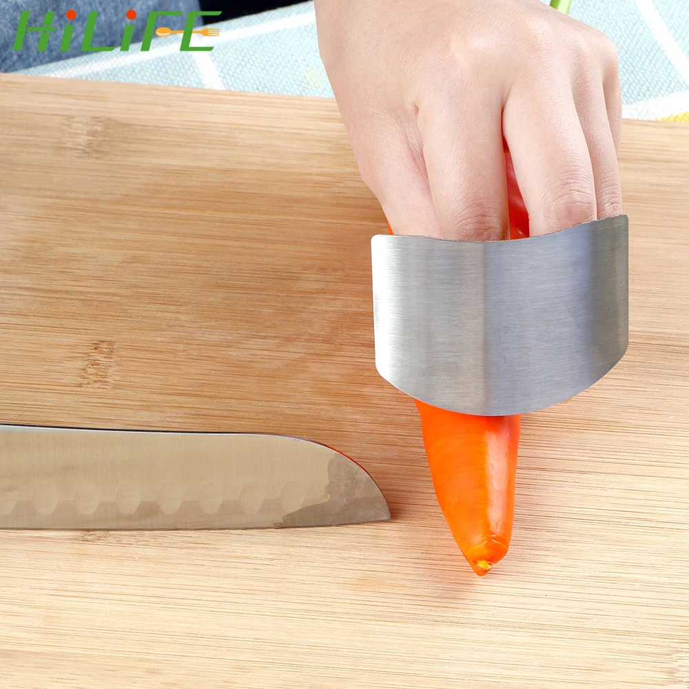 HILIFE Stainless Steel Kitchen Accessories Hand Protector Knife Cutting Safety Tool Finger Guard
HILIFE Stainless Steel Kitchen Accessories Hand Protector Knife Cutting Safety Tool Finger Guard