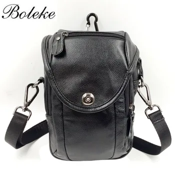 Men Genuine Leather Waist Bag Small Messenger Bag Cell Phone Bag Hook Belt Loop Flap Pocket Real Leather Flap Black Waist Pouch
Men Genuine Leather Waist Bag Small Messenger Bag Cell Phone Bag Hook Belt Loop Flap Pocket Real Leather Flap Black Waist Pouch