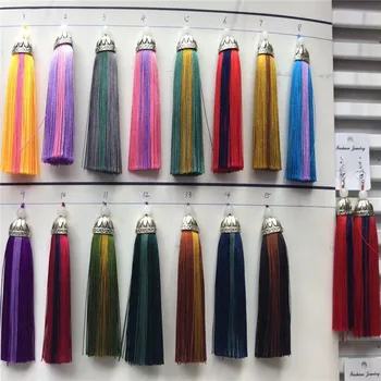 12pcs/lot 10cm Double colored tassel silk fringe sewing bang tassel trim decorative key tassels for curtain home decoration
12pcs/lot 10cm Double colored tassel silk fringe sewing bang tassel trim decorative key tassels for curtain home decoration
