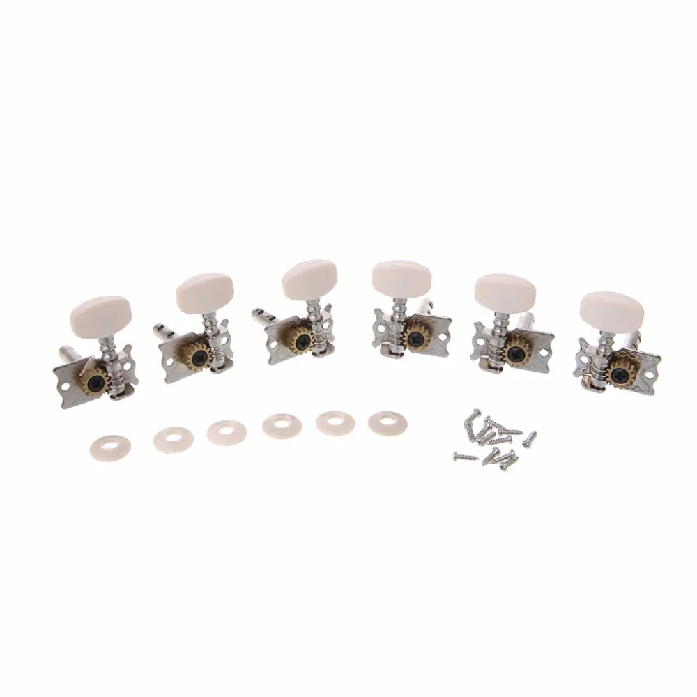 6pcs Classical Guitar Tuning Pegs Single Tuners Keys String Machine Heads Parts 
6pcs Classical Guitar Tuning Pegs Single Tuners Keys String Machine Heads Parts