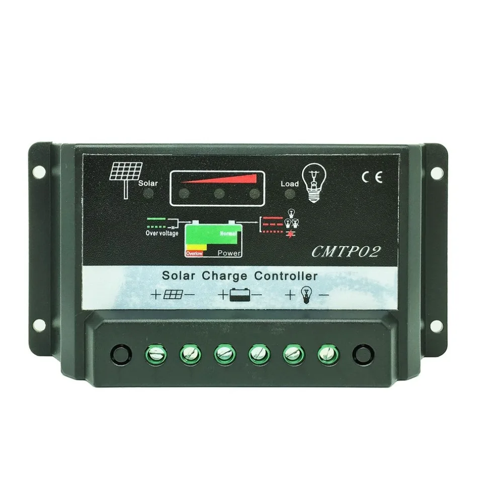 Durable Solar Charge Controller 12V 24V Solar Charge Controller USB 10A Solar Regulator Voltage Regulator
Durable Solar Charge Controller 12V 24V Solar Charge Controller USB 10A Solar Regulator Voltage Regulator