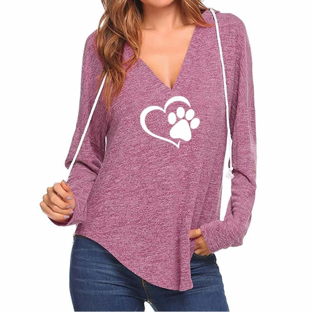 Womens Tops And Blouses Harajuku Paw Print Long Sleeve Blouse 2018 Women Clothes Streetwear Tunic Ladies Tops Fashion Clothing
Womens Tops And Blouses Harajuku Paw Print Long Sleeve Blouse 2018 Women Clothes Streetwear Tunic Ladies Tops Fashion Clothing