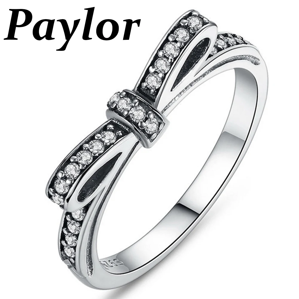 Hot Sell Silver Sparkling Bow Knot Stackable Brand Ring Micro Pave CZ Zircon for Women Valentine's Day Gift Wedding Jewelry
Hot Sell Silver Sparkling Bow Knot Stackable Brand Ring Micro Pave CZ Zircon for Women Valentine's Day Gift Wedding Jewelry