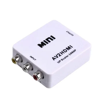 Mini AV to HDMI Video Converter Box AV2HDMI RCA CVBS to HDMI Adapter for HDTV TV DVDS JR Deals
Mini AV to HDMI Video Converter Box AV2HDMI RCA CVBS to HDMI Adapter for HDTV TV DVDS JR Deals