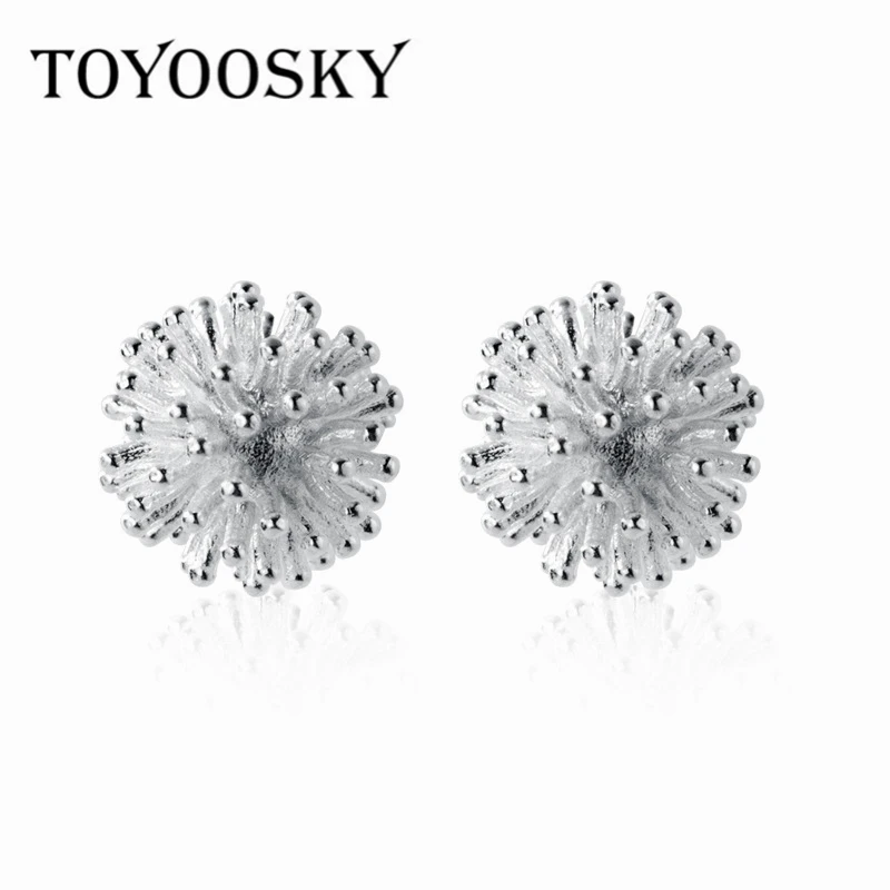 Newest 925 Sterling Silver Jewelry Tiny 6mmX6mm Dandelion Flower Stud Earrings Gift For Women Engagement Party Accessories
Newest 925 Sterling Silver Jewelry Tiny 6mmX6mm Dandelion Flower Stud Earrings Gift For Women Engagement Party Accessories