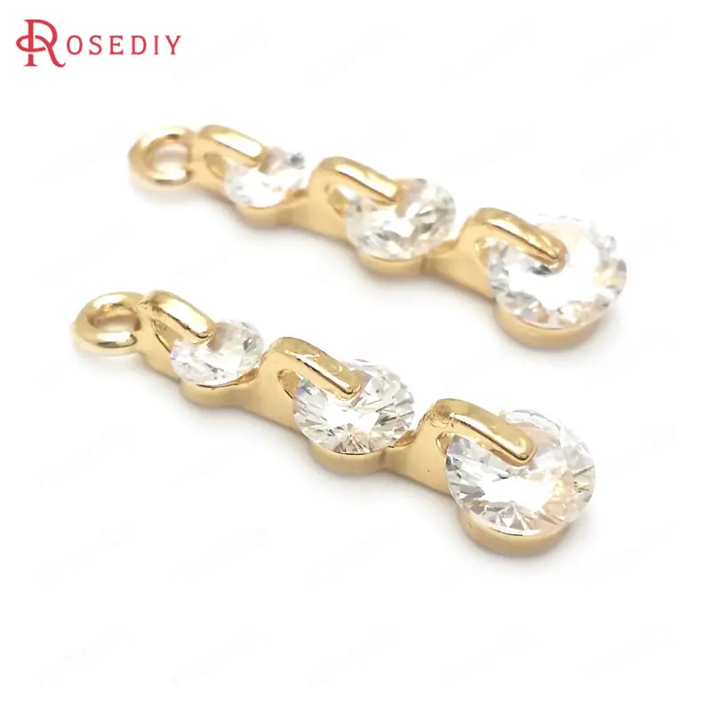 (36445)6PCS 24x6MM 24K Champagne Gold Color Brass with Zircon Rod Shape Charms Pendants High Quality Diy Jewelry Accessories
(36445)6PCS 24x6MM 24K Champagne Gold Color Brass with Zircon Rod Shape Charms Pendants High Quality Diy Jewelry Accessories