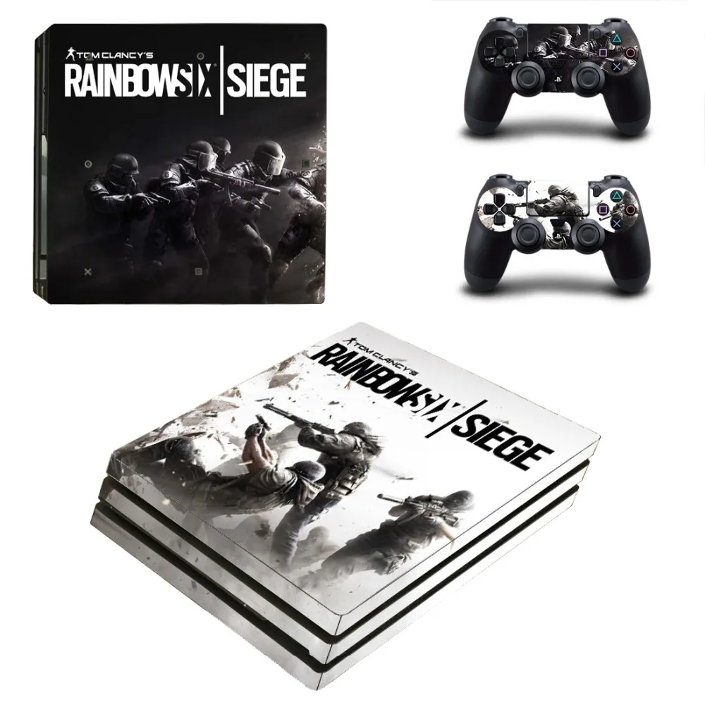 PS 4 Vinyl Sticker Rainbow Six Pegatinas Vinilo PS4 Pro Skin sticker Play station 4 PS4 Pro cover Decal Design Wrap Set For Sony
PS 4 Vinyl Sticker Rainbow Six Pegatinas Vinilo PS4 Pro Skin sticker Play station 4 PS4 Pro cover Decal Design Wrap Set For Sony