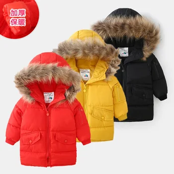 Baby Unixes Boy Winter Coat 2020 Warm 2-12 Years Teenager Thickening Faux Fur Cotton Wadding Kids Girls Black Hooded Down Jacket
Baby Unixes Boy Winter Coat 2020 Warm 2-12 Years Teenager Thickening Faux Fur Cotton Wadding Kids Girls Black Hooded Down Jacket