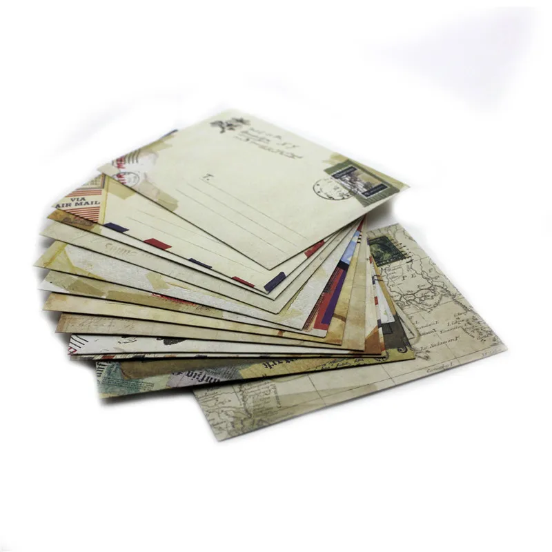 12pcs/Set Retro Design Office Kid Holiday Stationery Mini Paper Ancient Envelope
12pcs/Set Retro Design Office Kid Holiday Stationery Mini Paper Ancient Envelope