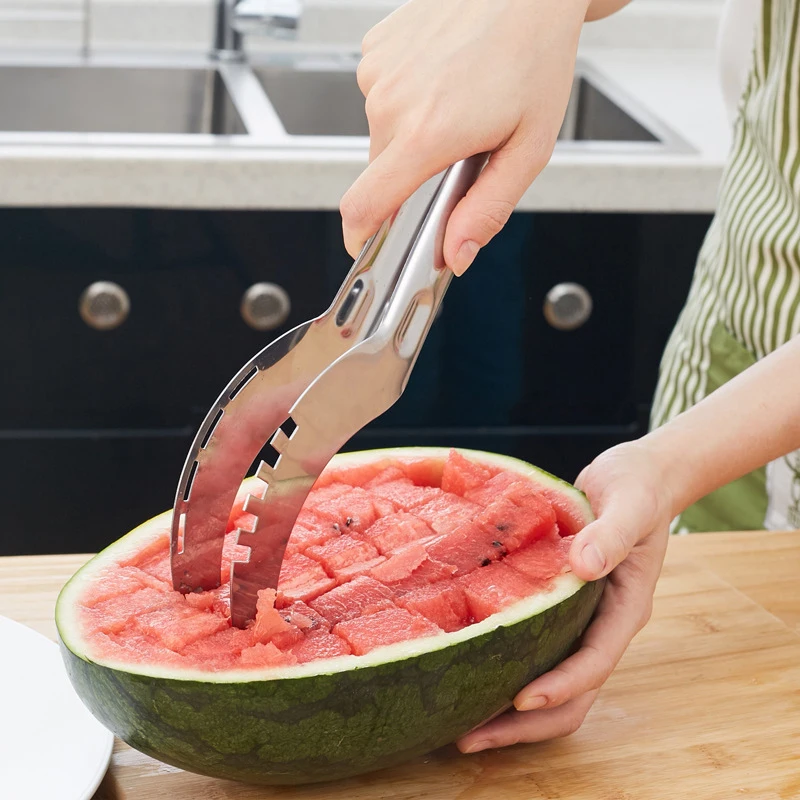 Watermelon Slicer Corer Stainless Steel Fruit Peeler Cantaloupe Cutter Knife Fruit Slicers Kitchen Cooking Tools
Watermelon Slicer Corer Stainless Steel Fruit Peeler Cantaloupe Cutter Knife Fruit Slicers Kitchen Cooking Tools
