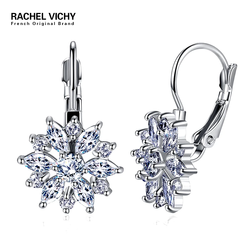 RACHEL VICHY fashion jewelry exquisite rhinestone enamel crystal Christmas snowflake flower earrings E142
RACHEL VICHY fashion jewelry exquisite rhinestone enamel crystal Christmas snowflake flower earrings E142