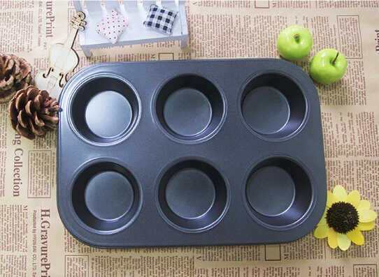 1PC Kitchen Chocolate 6 Cups Dishwasher Safe Versatile Sturdy Pan Muffin Cupcake Bake Mould Cooking Tools Mold Bakeware JC 0522
1PC Kitchen Chocolate 6 Cups Dishwasher Safe Versatile Sturdy Pan Muffin Cupcake Bake Mould Cooking Tools Mold Bakeware JC 0522