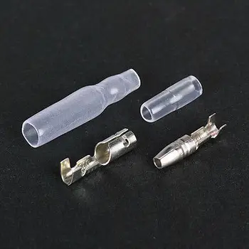 200pcs (100 pairs)/lot Bullet Connectors Crimp Terminals Female+ Male with Insulated Cover 3.9mm Free Shipping
200pcs (100 pairs)/lot Bullet Connectors Crimp Terminals Female+ Male with Insulated Cover 3.9mm Free Shipping