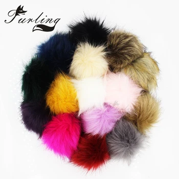 Furling 12pcs Faux Fox Fur 11CM Fluffy Pom poms with String Cord for Hat Scarves Beanie Cap Accessories DIY Keychain Accessory
Furling 12pcs Faux Fox Fur 11CM Fluffy Pom poms with String Cord for Hat Scarves Beanie Cap Accessories DIY Keychain Accessory