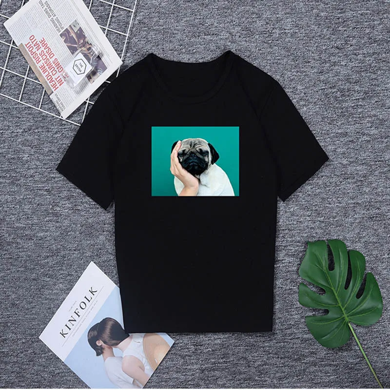 Michelangelo Pug Dog Women Soft Vintage Black T Shirt Shirts O Neck Short Sleeve Summer T-Shirt Tops Vogue TShirt Harajuku Tees
Michelangelo Pug Dog Women Soft Vintage Black T Shirt Shirts O Neck Short Sleeve Summer T-Shirt Tops Vogue TShirt Harajuku Tees