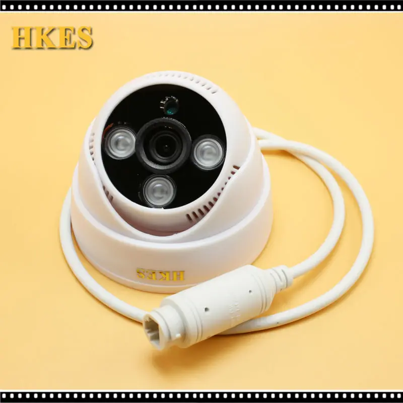 HKES New Arrival 3ARRAY POE Cable IP Camera 2MP 1920*1080P IR Dome Surveillance Mini IP Camera 1MP
HKES New Arrival 3ARRAY POE Cable IP Camera 2MP 1920*1080P IR Dome Surveillance Mini IP Camera 1MP