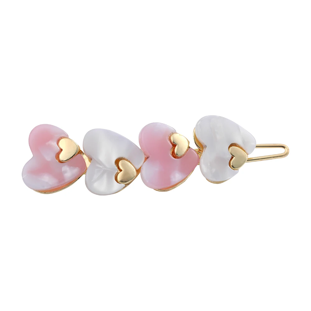 Korean Style Acrylic Heart Shaped Hairgrips For Women Girls Geometric Colorful Hair Clips Bobby Pins Hair Styling Accessories
Korean Style Acrylic Heart Shaped Hairgrips For Women Girls Geometric Colorful Hair Clips Bobby Pins Hair Styling Accessories
