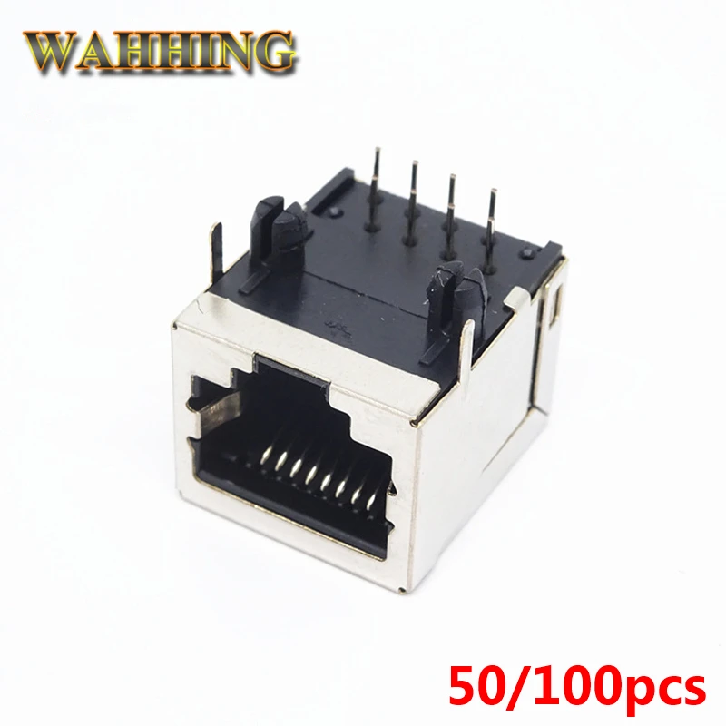 50pcs RJ45 8Pin Adapter Connector Cable Network Ethernet Cable 8P8C RJ45 Plug Adapter Socket PCB Board Connector HY506
50pcs RJ45 8Pin Adapter Connector Cable Network Ethernet Cable 8P8C RJ45 Plug Adapter Socket PCB Board Connector HY506