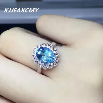 KJJEAXCMY color jewelry natural blue topaz rings S925, sterling pure silver Plated Platinum Ring Opening
KJJEAXCMY color jewelry natural blue topaz rings S925, sterling pure silver Plated Platinum Ring Opening