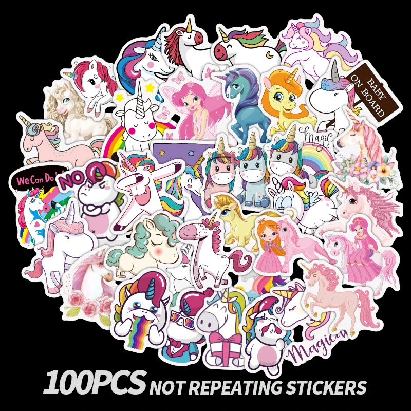 Unicorn Pink Girl Stickers Sticker Waterproof Laptop Skateboard Graffiti Luggage Stickers Toys for Children Classic Toys 100pcs
Unicorn Pink Girl Stickers Sticker Waterproof Laptop Skateboard Graffiti Luggage Stickers Toys for Children Classic Toys 100pcs
