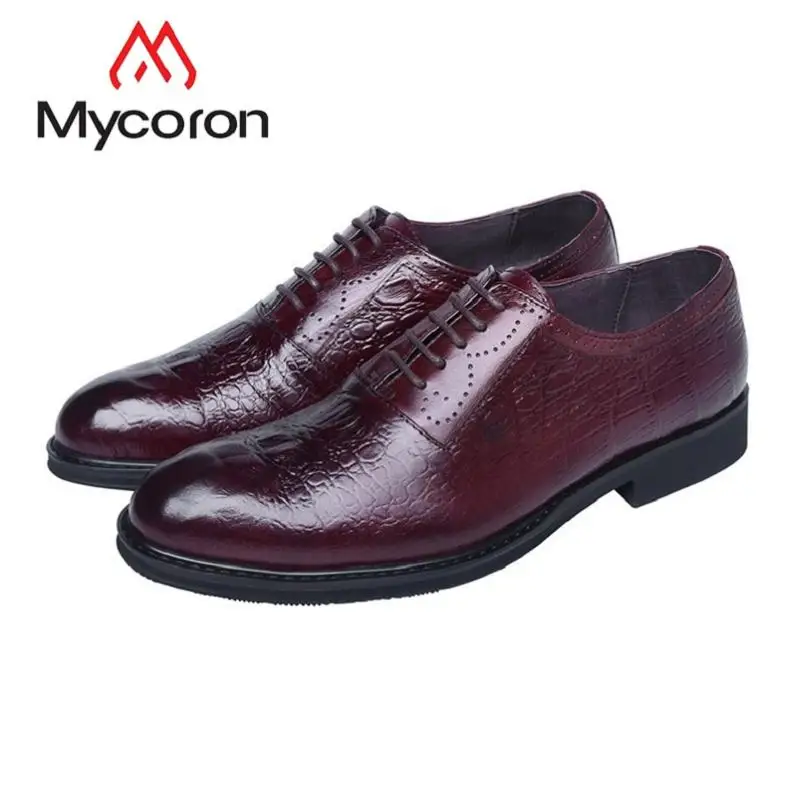 MYCORON Luxury Designers Shoes Man Genuine Leather Boots Comfort For Men Formal Round Toe Dress Shoes Chaussure Homme Cuir
MYCORON Luxury Designers Shoes Man Genuine Leather Boots Comfort For Men Formal Round Toe Dress Shoes Chaussure Homme Cuir