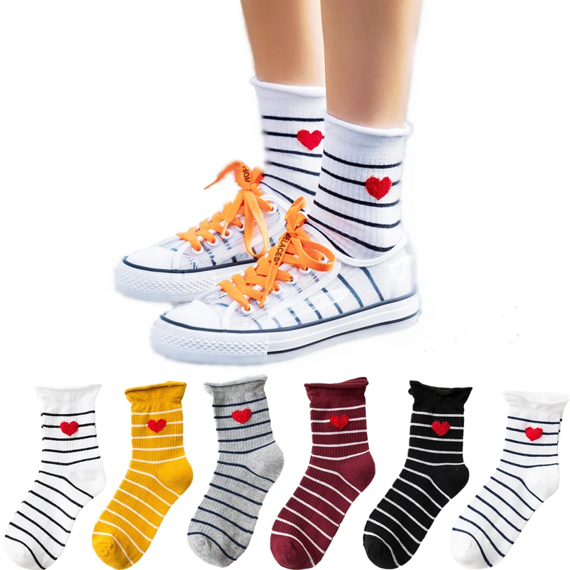 fashion stripe funny socks women cartoon love happy socks cotton women's short socks casual meia dropshipping 30SP20
fashion stripe funny socks women cartoon love happy socks cotton women's short socks casual meia dropshipping 30SP20