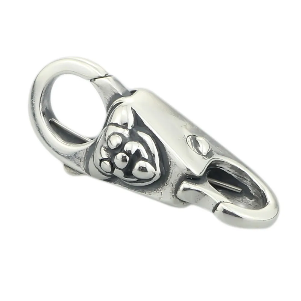 Beads Hunter 925 Sterling Silver Charms Locks Lobster Clasp Fit European Troll Bracelet Jewelry
Beads Hunter 925 Sterling Silver Charms Locks Lobster Clasp Fit European Troll Bracelet Jewelry