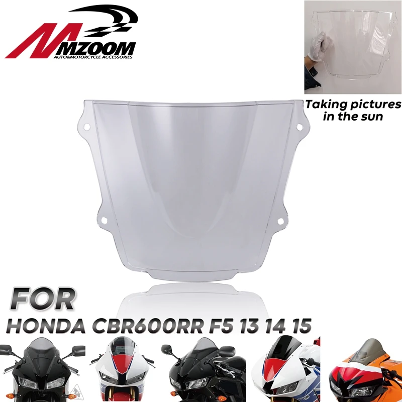 Transparent Windshield WindScreen Double Bubble For Honda CBR 600 RR F5 2013 2015 2016 2017 2018 CBR600 cbr 600 rr RR CBR600RR
Transparent Windshield WindScreen Double Bubble For Honda CBR 600 RR F5 2013 2015 2016 2017 2018 CBR600 cbr 600 rr RR CBR600RR