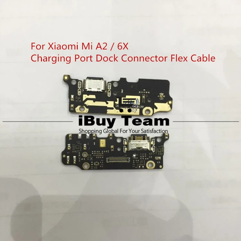 For Xiaomi Mi A2 / 6X Charging Port USB Plug Dock Connector Flex Cable Mi A2 6X Dock Charger Module Replacement Spare Parts
For Xiaomi Mi A2 / 6X Charging Port USB Plug Dock Connector Flex Cable Mi A2 6X Dock Charger Module Replacement Spare Parts