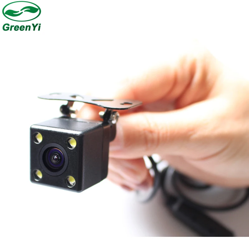 GreenYi Waterproof 4 LED Night Vision Car CCD Rear View Camera Reverse Camera With 3 Glass Lens For Auto Parking Monitor
GreenYi Waterproof 4 LED Night Vision Car CCD Rear View Camera Reverse Camera With 3 Glass Lens For Auto Parking Monitor