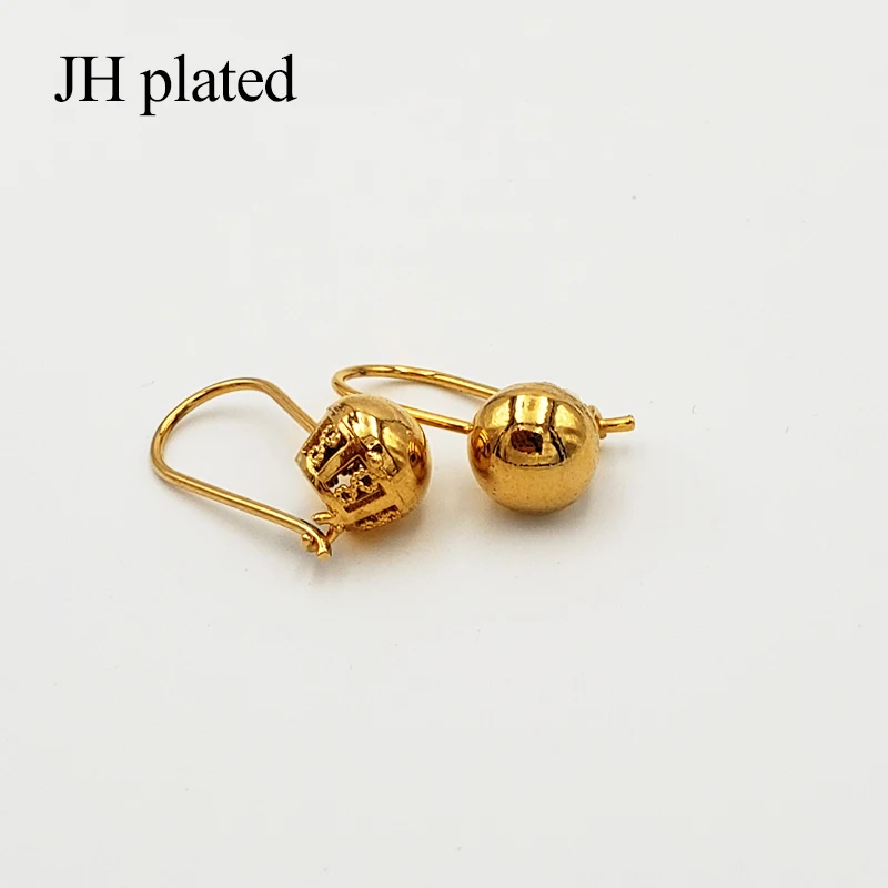 JHplated 2019 Fashion Ethiopian Middle East African 24K Gold Color Ball small Earring For Women beautiful Jewelry Gift
JHplated 2019 Fashion Ethiopian Middle East African 24K Gold Color Ball small Earring For Women beautiful Jewelry Gift
