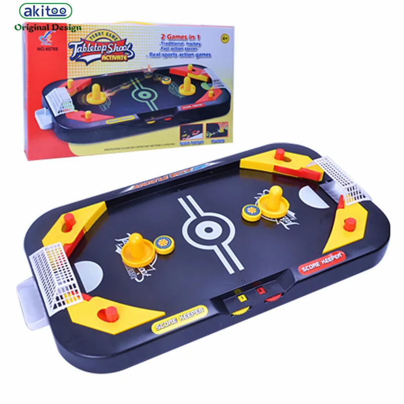 akitoo 1419 Kindergarten 2in1 Ice Hockey Tableplay Battle Games Mini Hockey Table Interactive Children's Educational Toys
akitoo 1419 Kindergarten 2in1 Ice Hockey Tableplay Battle Games Mini Hockey Table Interactive Children's Educational Toys