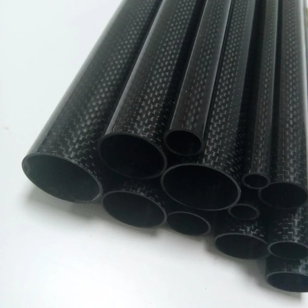 1 Roll Wrapped Carbon Fiber Tube 3K Glossy surface diameter 10mm 12mm 14mm 16mm 18mm 22mm 24mm 26mm 28mm 30mm 32mm Length 500mm
1 Roll Wrapped Carbon Fiber Tube 3K Glossy surface diameter 10mm 12mm 14mm 16mm 18mm 22mm 24mm 26mm 28mm 30mm 32mm Length 500mm
