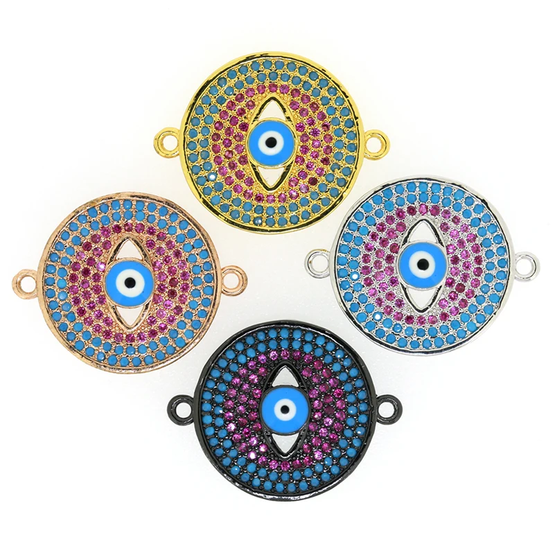 10pcs New Style Fashion Cubic Zirconia Charm Connector For Necklace Pave Micrro Cz Big Evil Eyes Connecto For DIY JEWELRY
10pcs New Style Fashion Cubic Zirconia Charm Connector For Necklace Pave Micrro Cz Big Evil Eyes Connecto For DIY JEWELRY