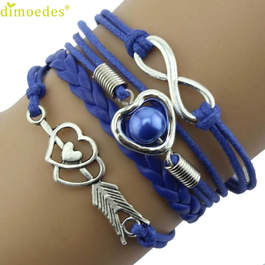 Gussy Life 8 wholesale 1PC Infinity Love Heart Pearl Friendship Antique Leather Charm Bracelet Jan17
Gussy Life 8 wholesale 1PC Infinity Love Heart Pearl Friendship Antique Leather Charm Bracelet Jan17