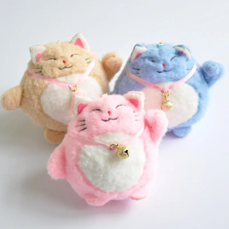 Фото 9cm Cute Cartoon Animation Bus Totoro Doll Soft Plush Animal Toys Stuffed Kawaii Gift For Children 3pcs | Игрушки и хобби