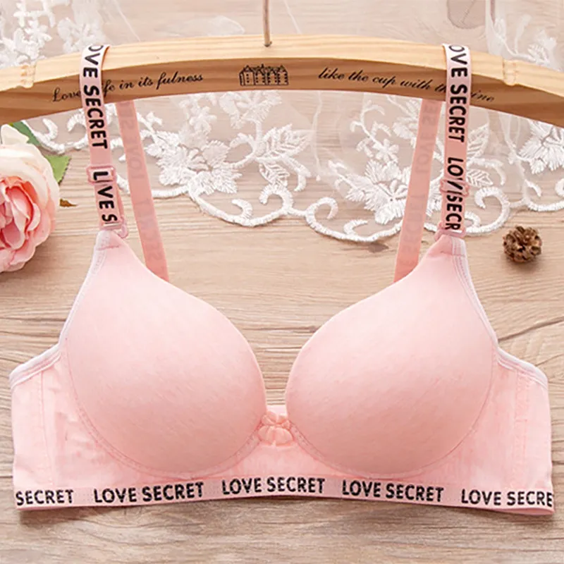 Women Letter Print Underwear Seamless Push Up Bras Women Sexy Underwire Brassiere
Women Letter Print Underwear Seamless Push Up Bras Women Sexy Underwire Brassiere