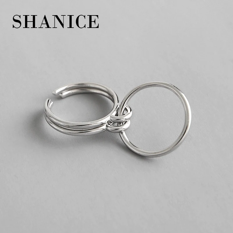 SHANICE Korean version Normcore S925 sterling silver ring minimalist hollow geometric ring female ring personality INS Cool
SHANICE Korean version Normcore S925 sterling silver ring minimalist hollow geometric ring female ring personality INS Cool