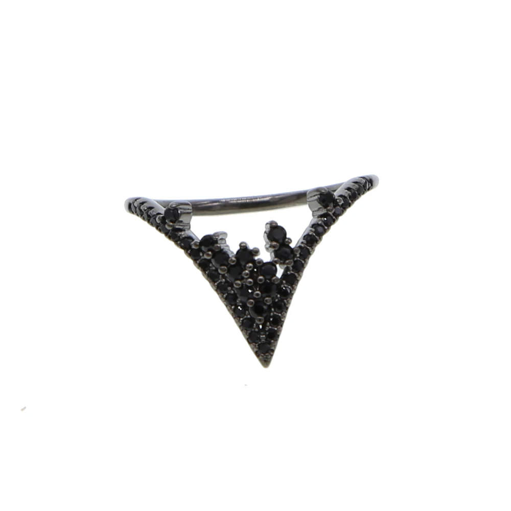 Top QualitY V Lover Hot Sell Elegant black Color Wedding Ring Austrian Crystals Full Sizes Wholesale delicate dainty ring
Top QualitY V Lover Hot Sell Elegant black Color Wedding Ring Austrian Crystals Full Sizes Wholesale delicate dainty ring