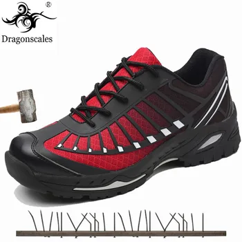 Dragonscales Men's Safety Shoes Work Steel Toe Anti-sprains Boots Lightweight Breathable Sneaker Casual Footwear Plus Size 35-46
Dragonscales Men's Safety Shoes Work Steel Toe Anti-sprains Boots Lightweight Breathable Sneaker Casual Footwear Plus Size 35-46