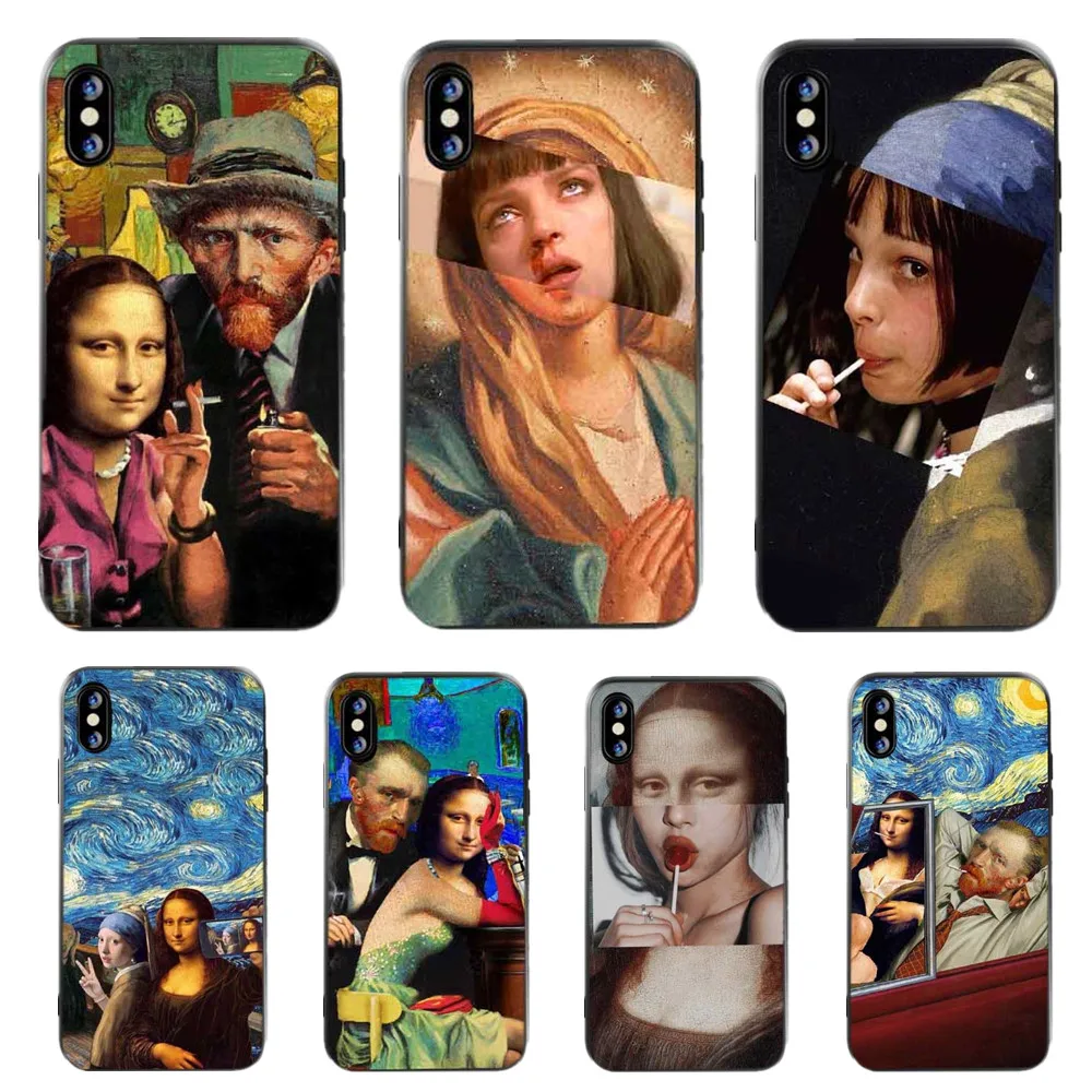 For iphone x case Mona Lisa Art David lines soft silicone Phone Case cover For Apple iPhone 5 5S SE 6 6s 7 8 Plus XR XS Max case
For iphone x case Mona Lisa Art David lines soft silicone Phone Case cover For Apple iPhone 5 5S SE 6 6s 7 8 Plus XR XS Max case