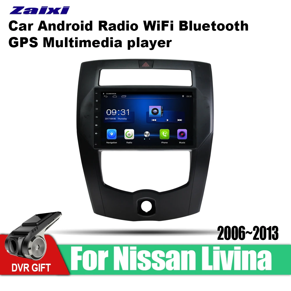 ZaiXi Android Car 2 din multimedia GPS Navigation For Nissan Livina 2006~2013 vedio stereo Radio audio wifi video map video
ZaiXi Android Car 2 din multimedia GPS Navigation For Nissan Livina 2006~2013 vedio stereo Radio audio wifi video map video