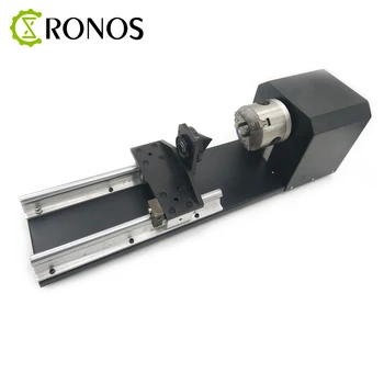 CNC Router Roller Rotation Axis Chuck Rotary with 3 Phase Stepper Motor 80mm Tailstock A-Axis Rotational For CNC Laser Engraver
CNC Router Roller Rotation Axis Chuck Rotary with 3 Phase Stepper Motor 80mm Tailstock A-Axis Rotational For CNC Laser Engraver