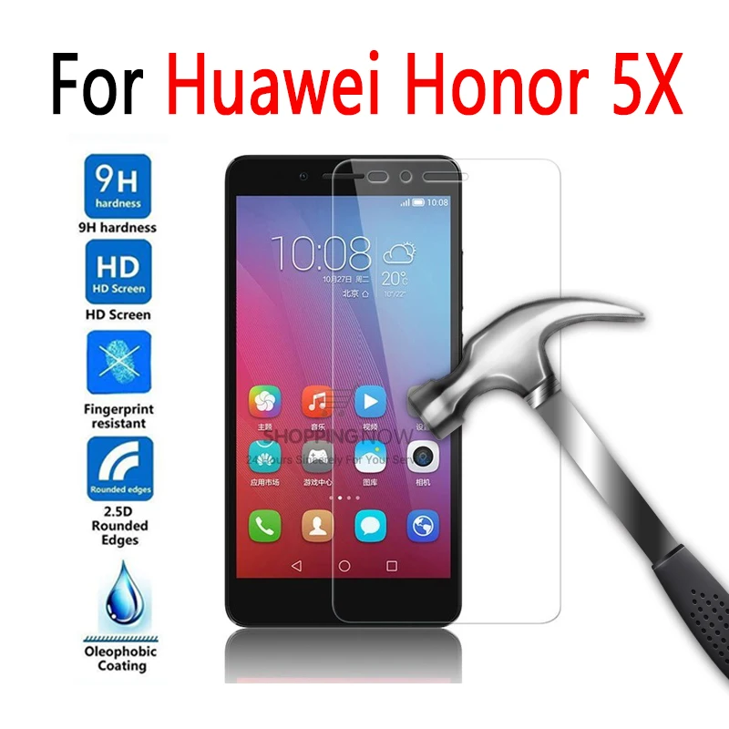 Tempered Glass For Huawei Honor 5X glas Screen Protector For Huawei Honor 5X 5 X Glass Film Protective Anti-Explosion 9H 2.5D
Tempered Glass For Huawei Honor 5X glas Screen Protector For Huawei Honor 5X 5 X Glass Film Protective Anti-Explosion 9H 2.5D