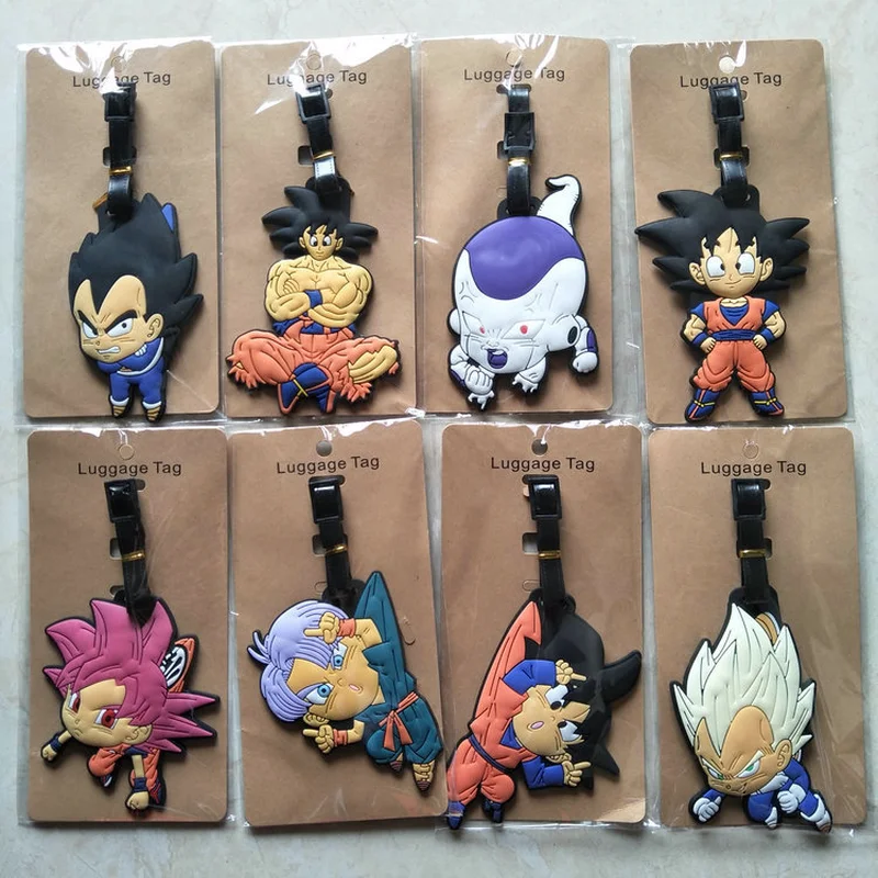 Dragon ball key chain PVC keychain Son Goku Frieza Vegeta fashion novelty funny personalized baggage tag Boarding pass pendant
Dragon ball key chain PVC keychain Son Goku Frieza Vegeta fashion novelty funny personalized baggage tag Boarding pass pendant