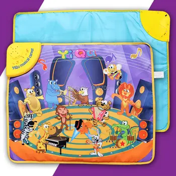 58x48CM Baby Funny Animal Musical carpet Touch Play Singing Gym Carpet Mat Toy,educational music play mat with led light
58x48CM Baby Funny Animal Musical carpet Touch Play Singing Gym Carpet Mat Toy,educational music play mat with led light