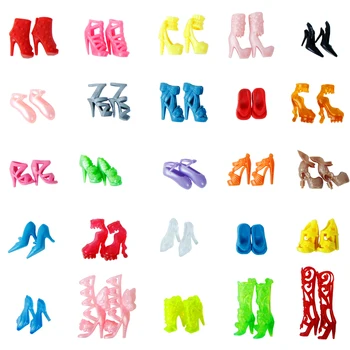 Random 10 Pairs Fashion Colorful Shoes High Heels Sandals Dress Clothes Accessories for Barbie Doll Boy Girl Toys Free Shipping
Random 10 Pairs Fashion Colorful Shoes High Heels Sandals Dress Clothes Accessories for Barbie Doll Boy Girl Toys Free Shipping