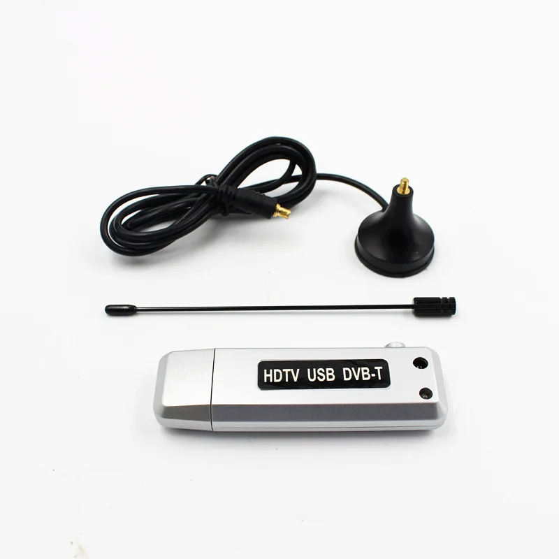 

Digital USB 2.0 DVB-T HDTV Tuner Recorder Receiver Software Radio FM+DAB HD TV Dongle Stick With Antenna New Arrival